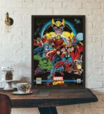 vintage avengers poster