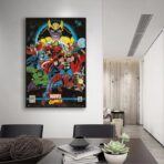 vintage avengers poster