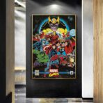 vintage avengers poster