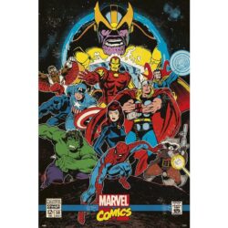 vintage avengers poster
