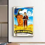 vintage adventurer poster