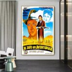 vintage adventurer poster