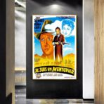 vintage adventurer poster
