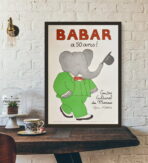 poster babar vintage