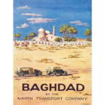 poster baghdad haifa vintage