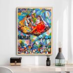 vintage baghdad poster