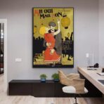 vintage dance ball poster