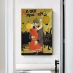 vintage dance ball poster