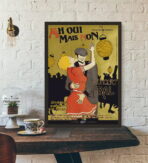 vintage dance ball poster