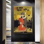 vintage dance ball poster