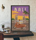 poster bali vintage 1