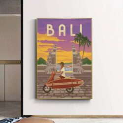 poster bali vintage 1
