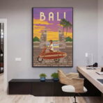 poster bali vintage 1