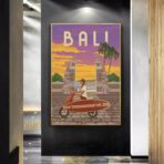poster bali vintage 1