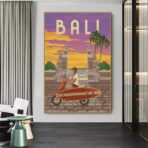 poster bali vintage 1