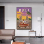 poster bali vintage 1