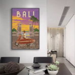 poster bali vintage 1