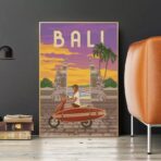 poster bali vintage 1