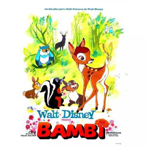 poster bambi vintage