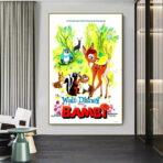 poster bambi vintage