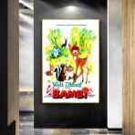 poster bambi vintage