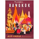 vintage bangkok poster 1