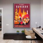 vintage bangkok poster 1