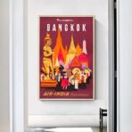 vintage bangkok poster 1