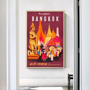 vintage bangkok poster 1