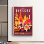 vintage bangkok poster 1
