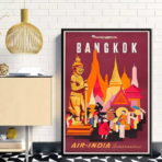 vintage bangkok poster 1