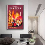 vintage bangkok poster 1