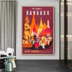 vintage bangkok poster 1