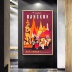 vintage bangkok poster 1