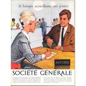 vintage bank poster