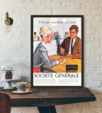 vintage bank poster