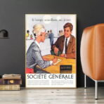 vintage bank poster