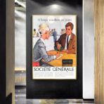 vintage bank poster