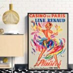 poster bar casino sexy vintage