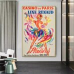 poster bar casino sexy vintage