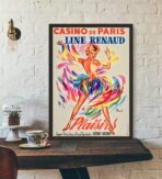poster bar casino sexy vintage