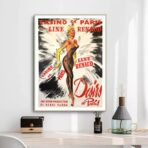 vintage casino bar poster