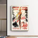 vintage casino bar poster