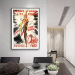 vintage casino bar poster
