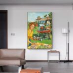 vintage barbecue poster