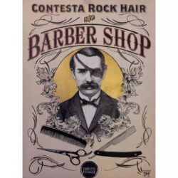 vintage barber poster