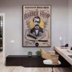 vintage barber poster