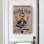 vintage barber poster