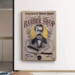 vintage barber poster