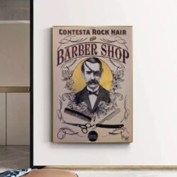 vintage barber poster